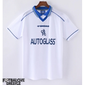 Chelsea 1998-2000 Retro Venkovní Dres Krátký Rukáv Chelsea 1998-2000 Retro Venkovní Dres Krátký Rukáv